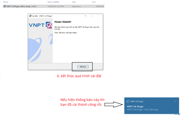Buoc 6 cai phan mem VNPT CA Plugin
