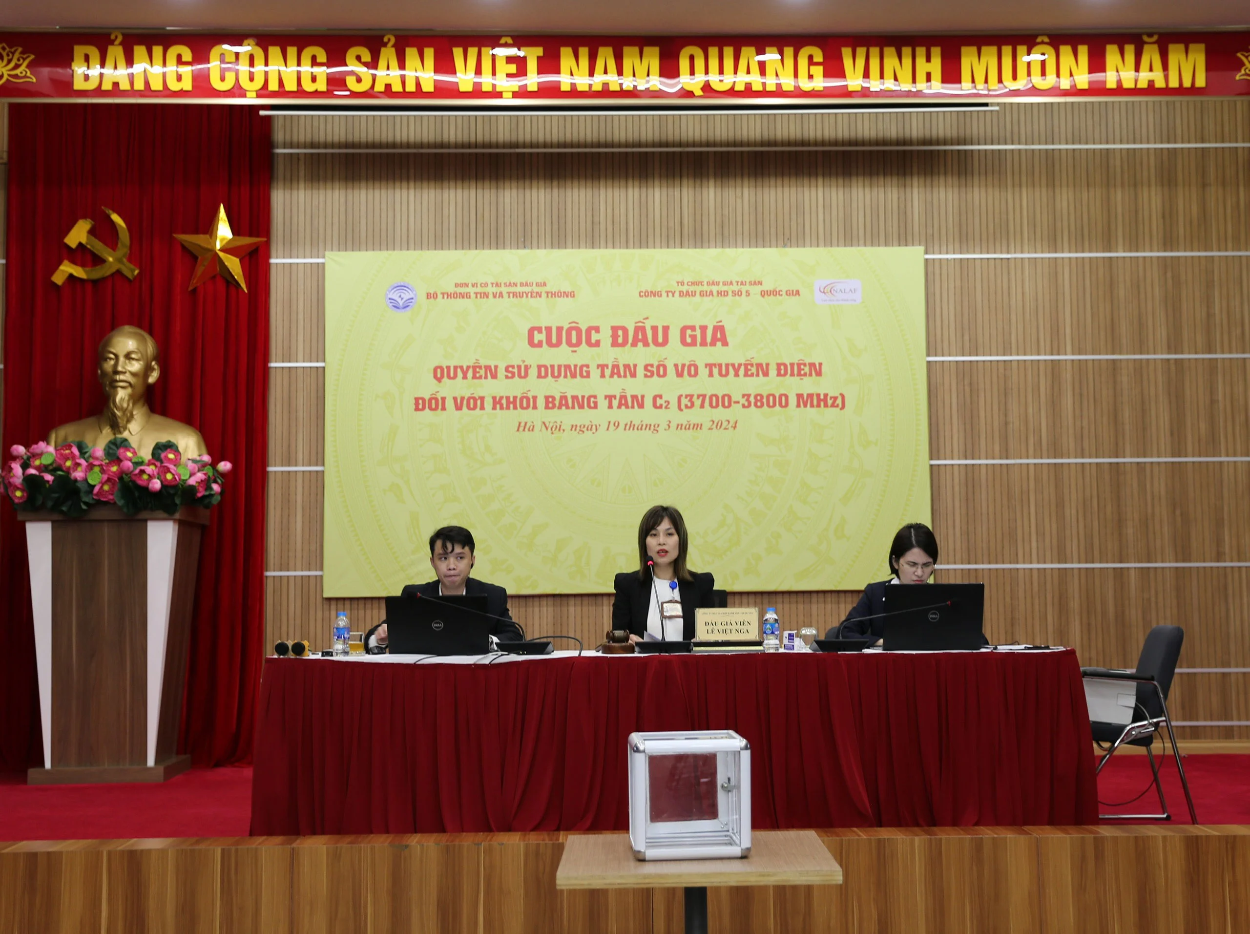 VNPT trúng đấu giá băng tần C2: Bước tiến mới trong triển khai mạng 5G tại Việt Nam vnpt dau gia bang tang c2